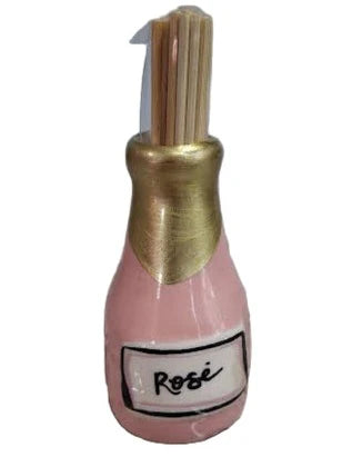 Rose Wine Toothpick Holder