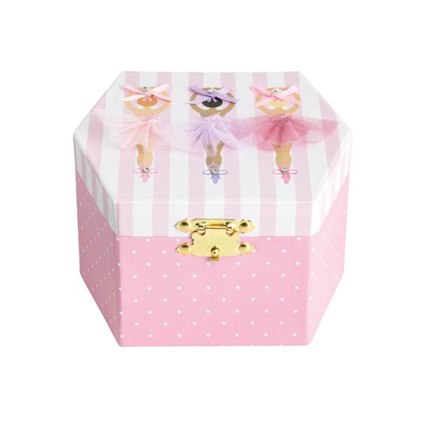 Three Ballerinas Jewelry Box