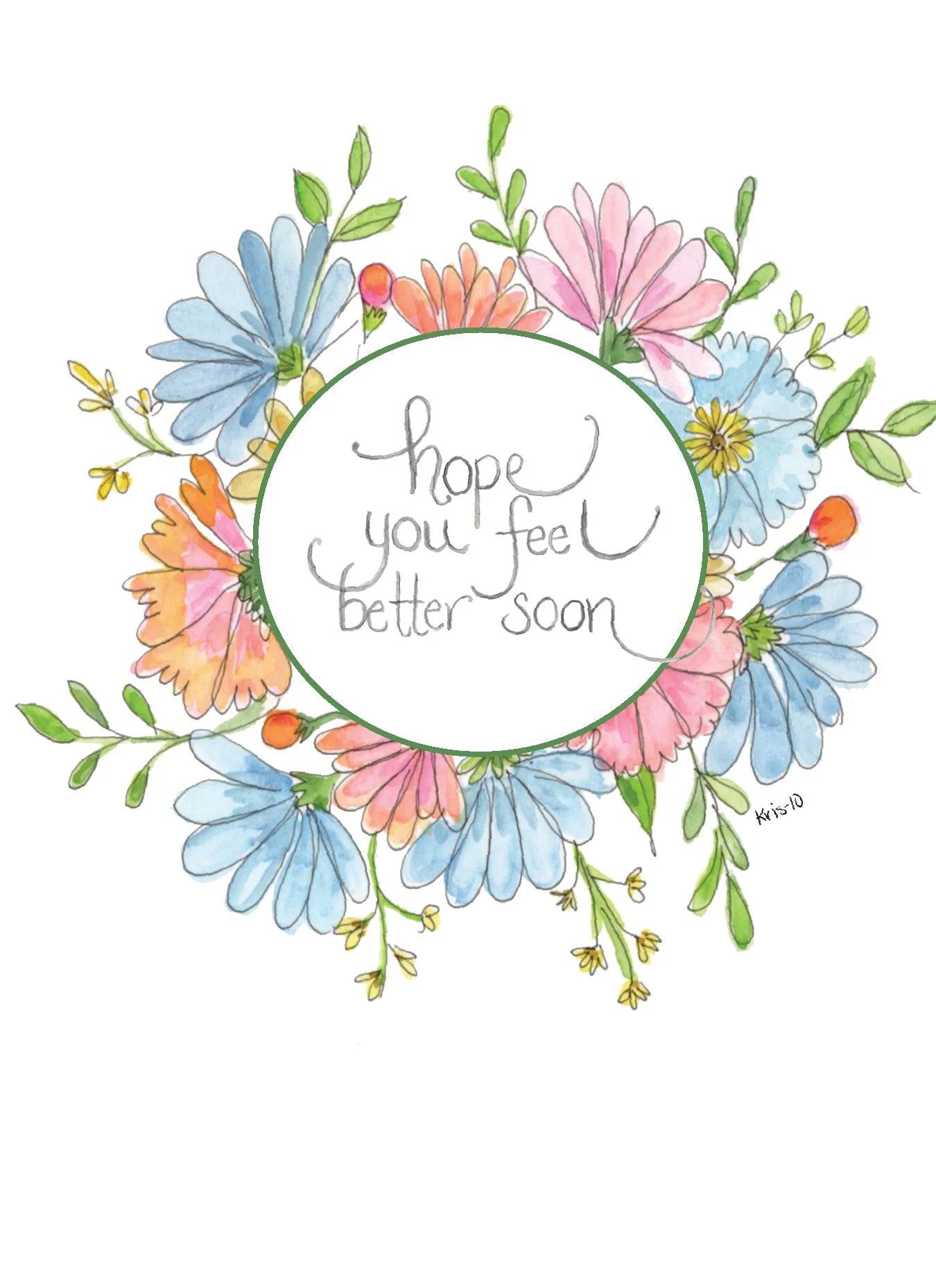 Card, Feel Better Soon