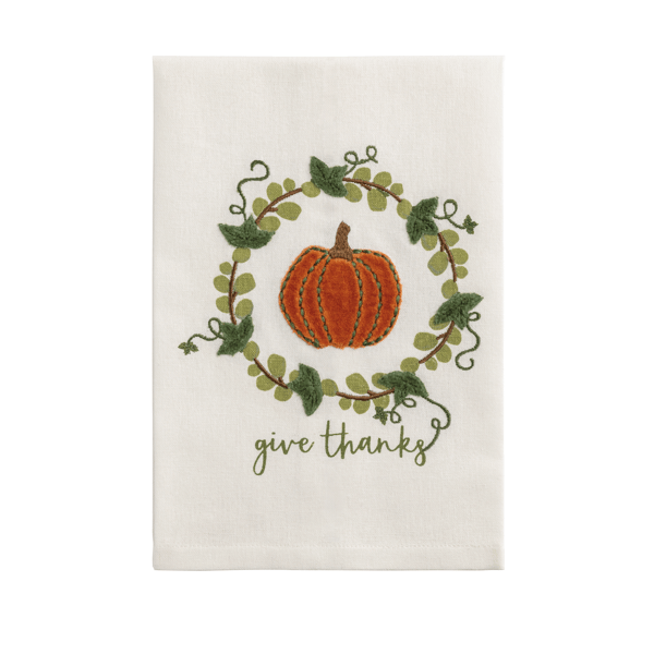 Wreath Gather Velvet Towel