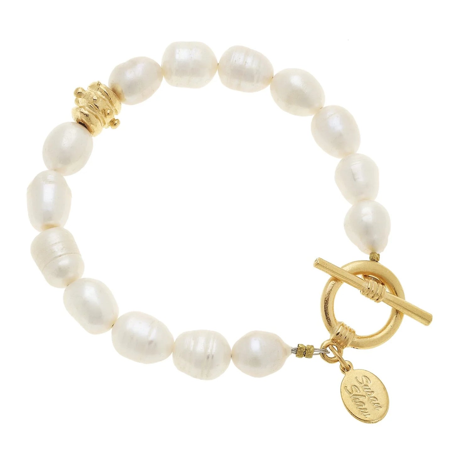 Freshwater Pearl Toggle Bracelet