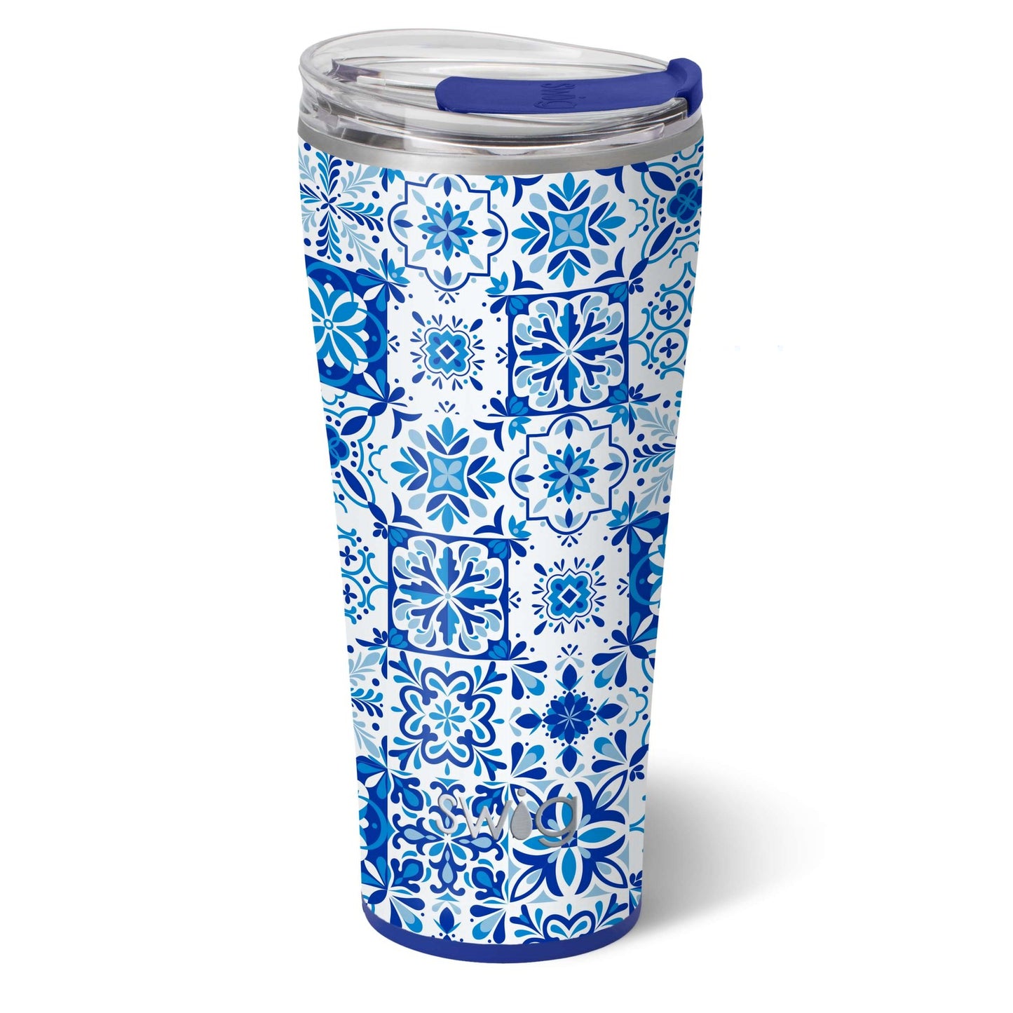 Indigo Tiles Tumbler 32oz