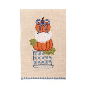 Stacked Applique Topiary Towel