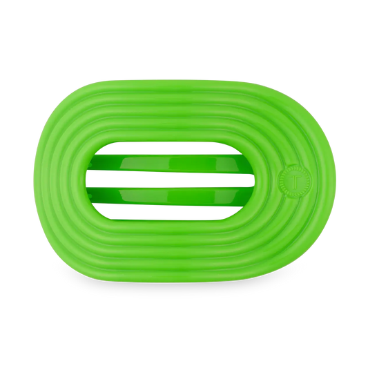 Glow For It Flat Round Hair Clip Small