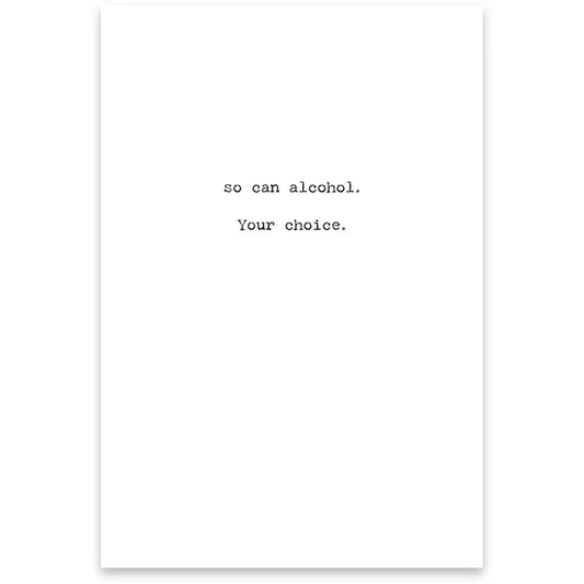 Yoga Your Choice Greeting Card