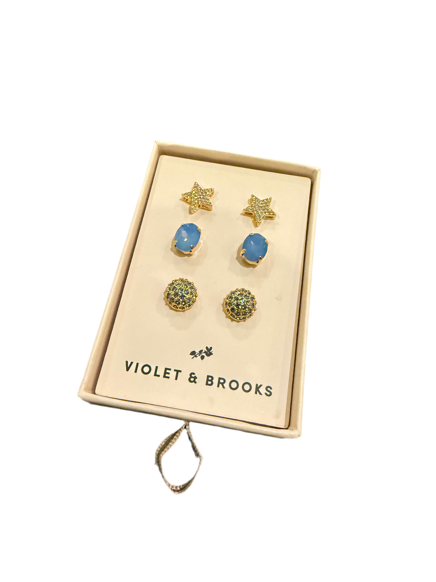 Aimee Earring Gift Trio, Star