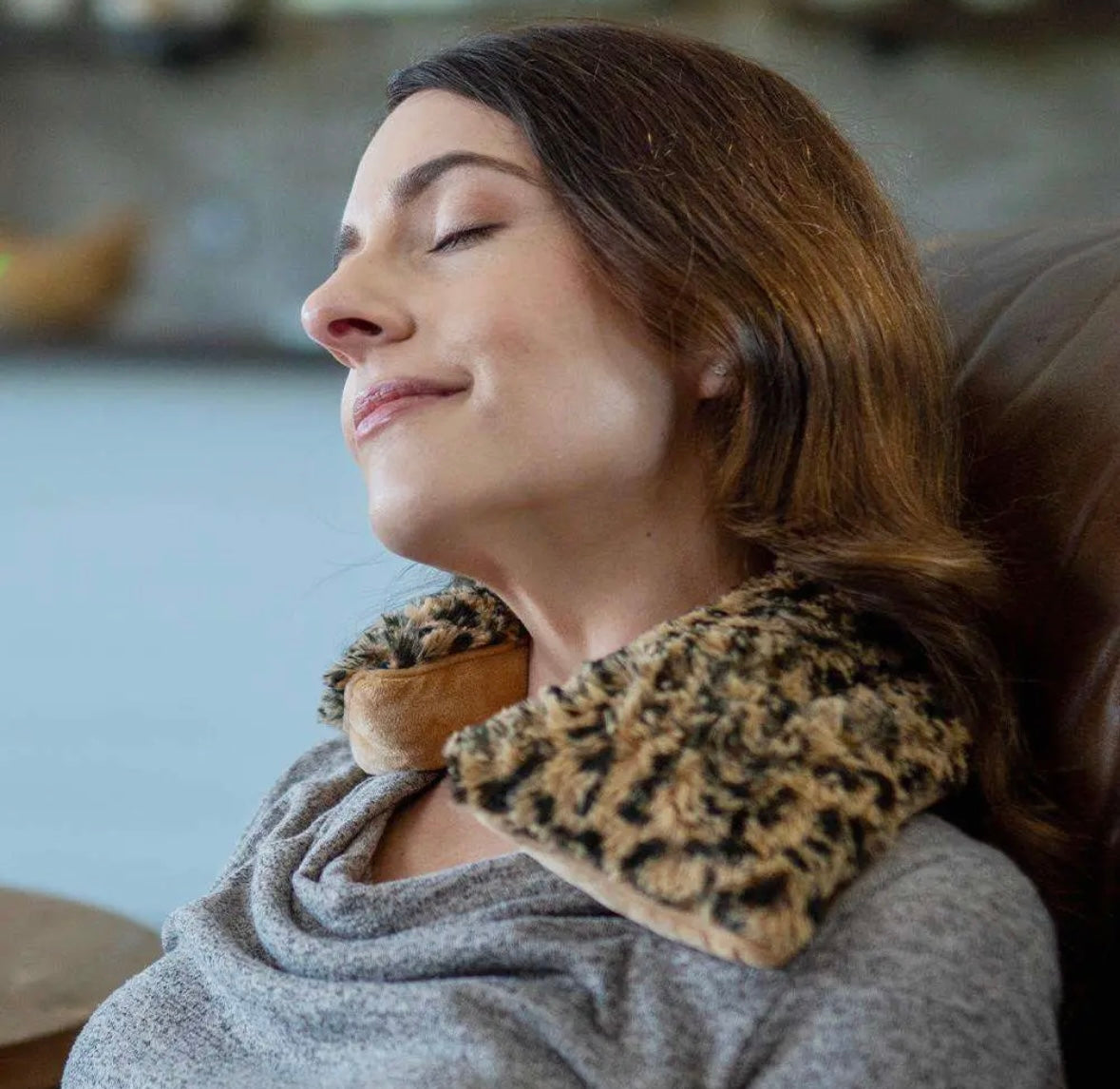 Neck Wrap, Leopard V2