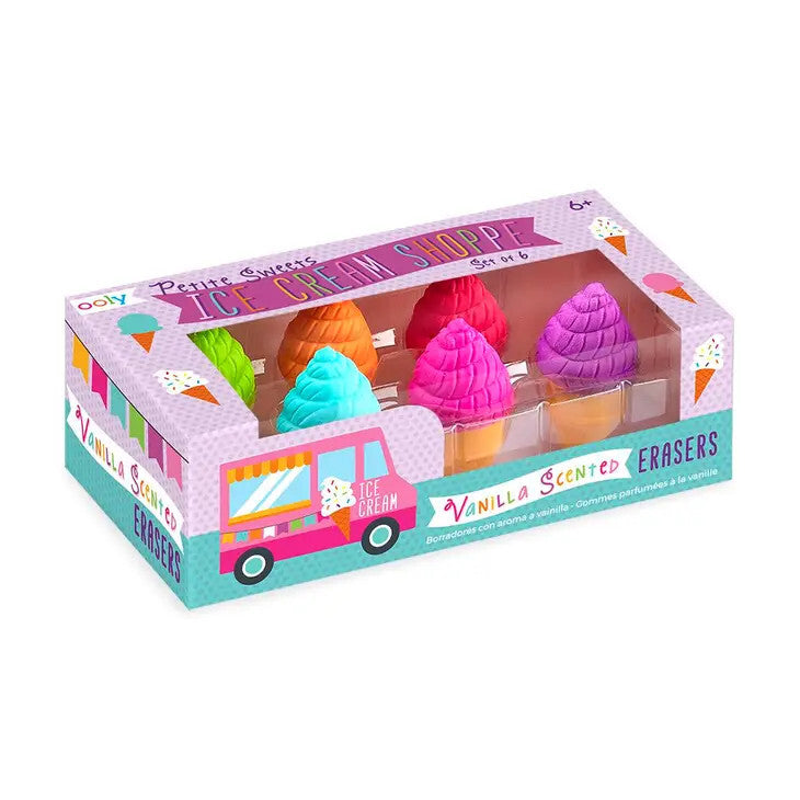 Petite Sweets Ice Cream Shoppe Scented Erasers