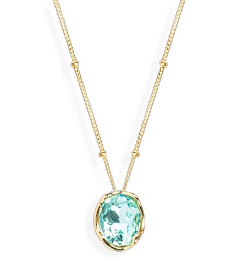 Emma Birthstone Necklace - March