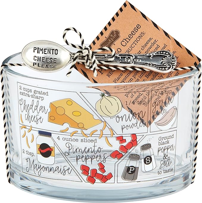 Pimento Cheese Dip Bowl Set