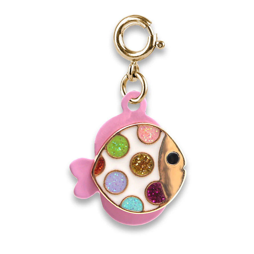 Gold Tropical Fish Charm