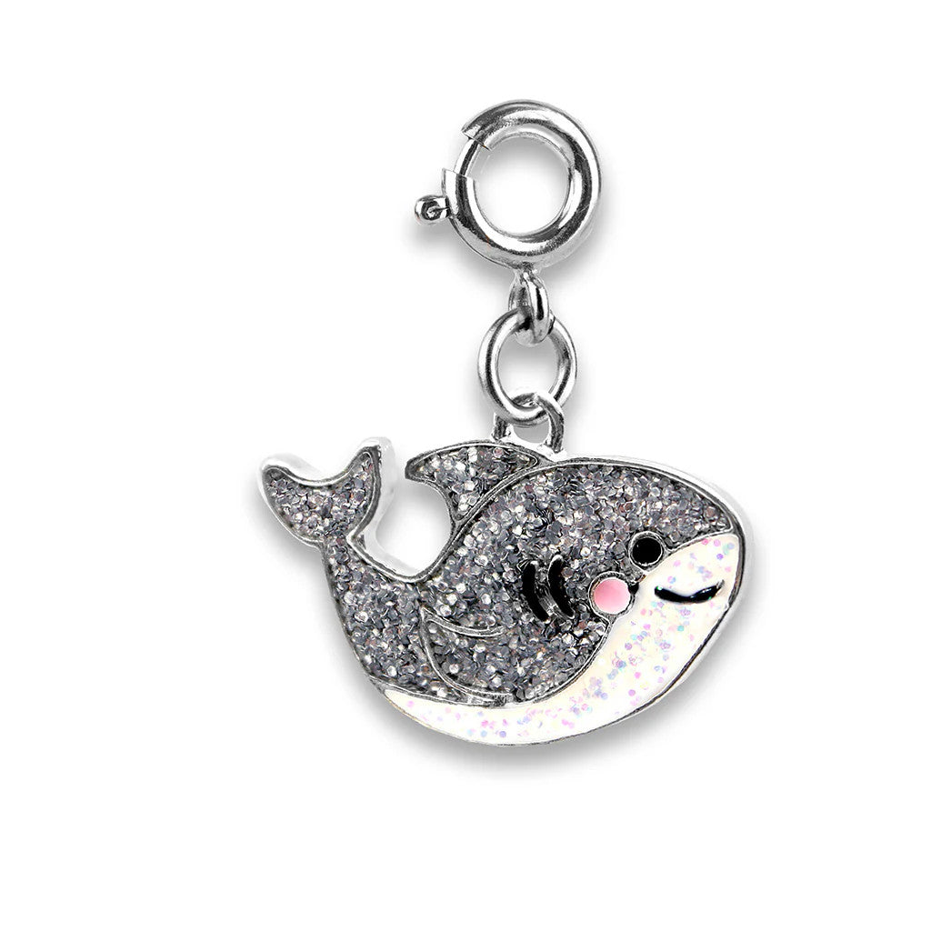 Glitter Shark Charm