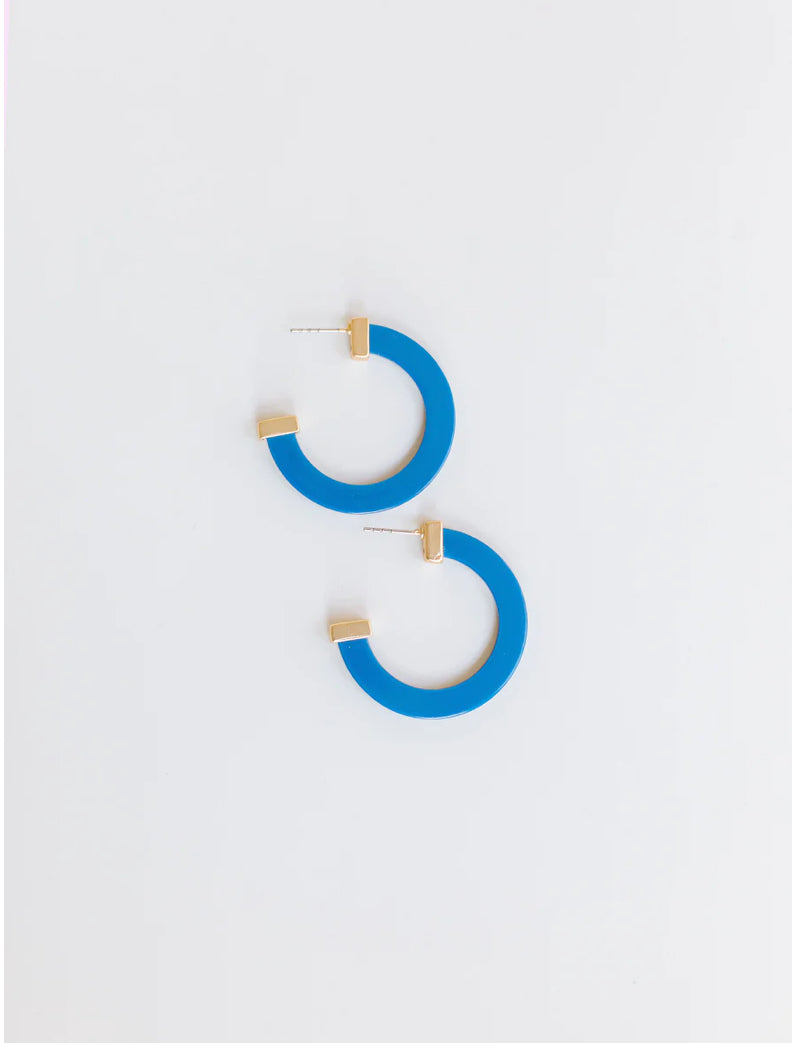 Classic Acrylic Hoops Medium Havelock