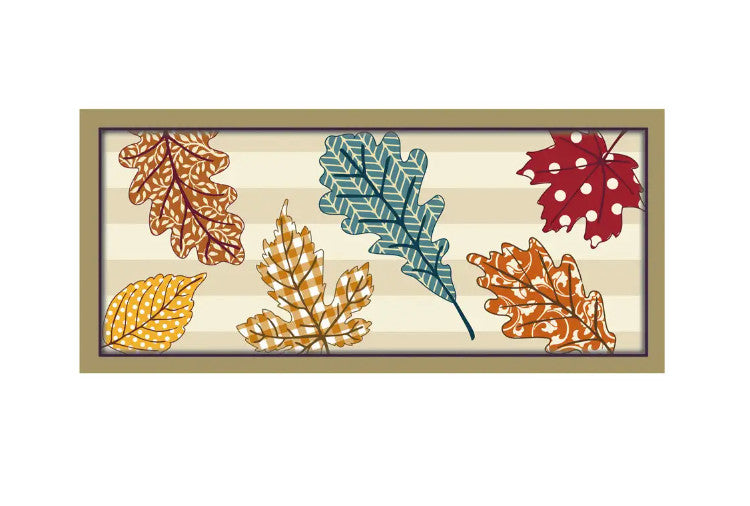 Patterned Leaves Switch Mat