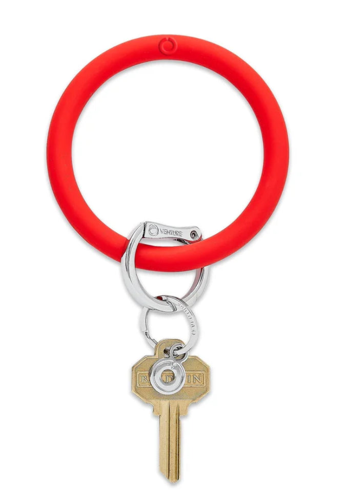 Big O Key Ring, Silicone Cherry on Top
