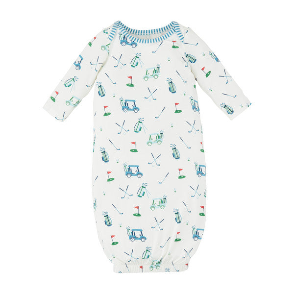 Blue Golf Gown, 0-3 Months
