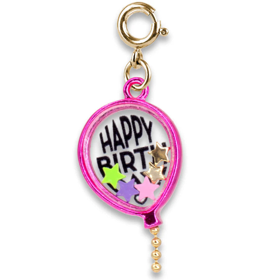 Happy Birthday! Balloon Shaker Charm