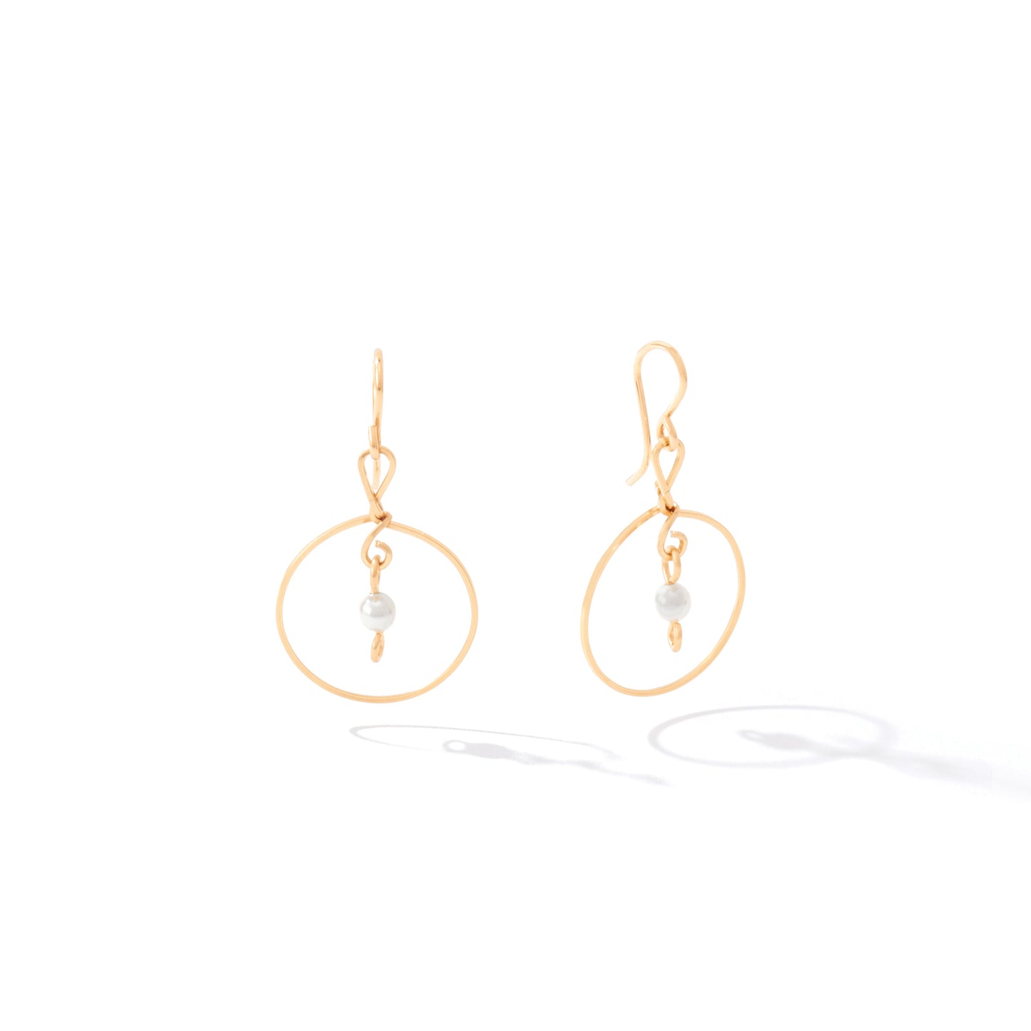 Always By My Side Earrings, Gold