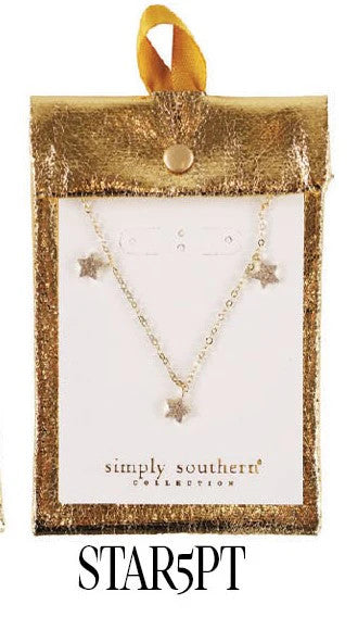 Necklace Dainty, Star 5pt
