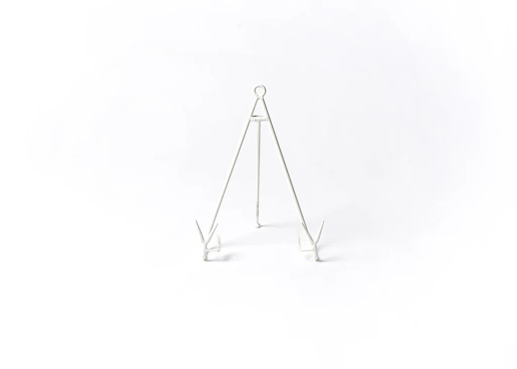 Plate Stand Medium Flare White