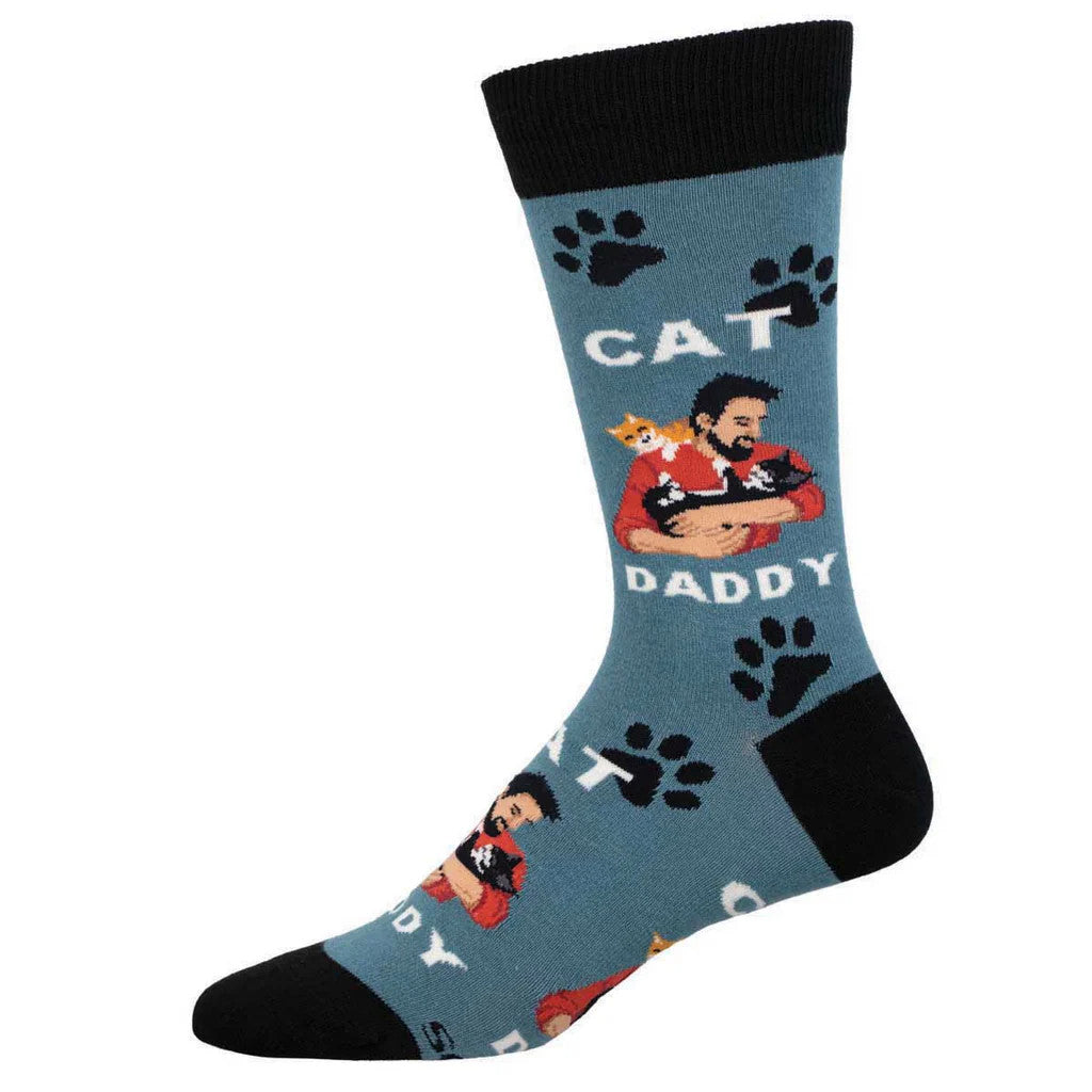 Men Cat Daddy Blue