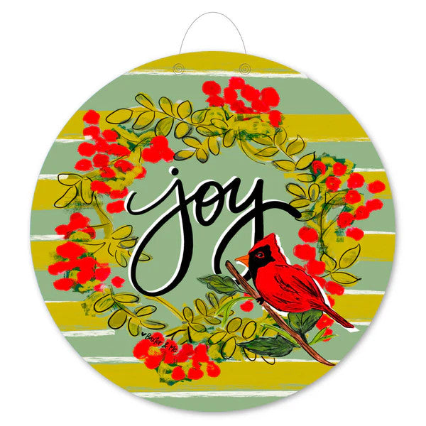 Door Hanger, Joy Cardinal