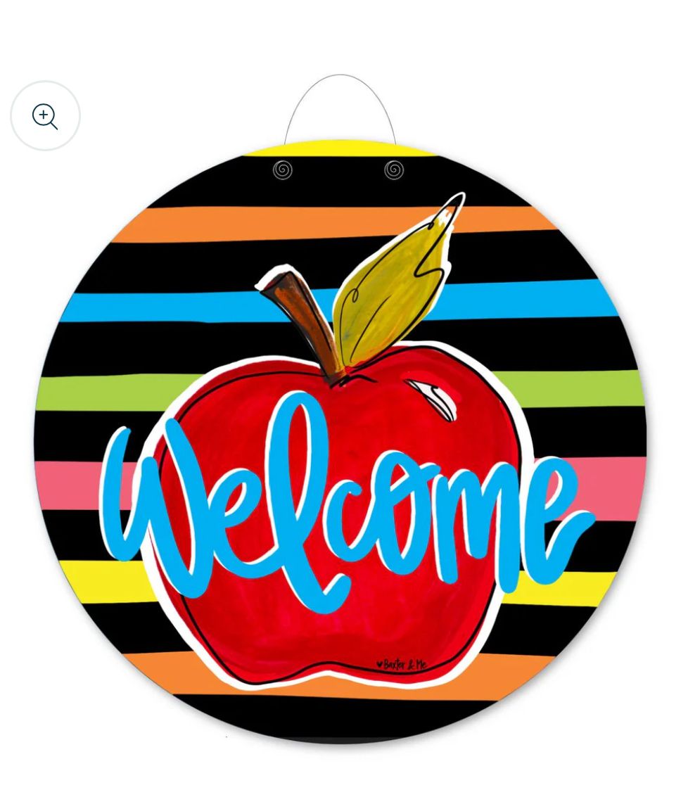 Door Hanger, Welcome Apple