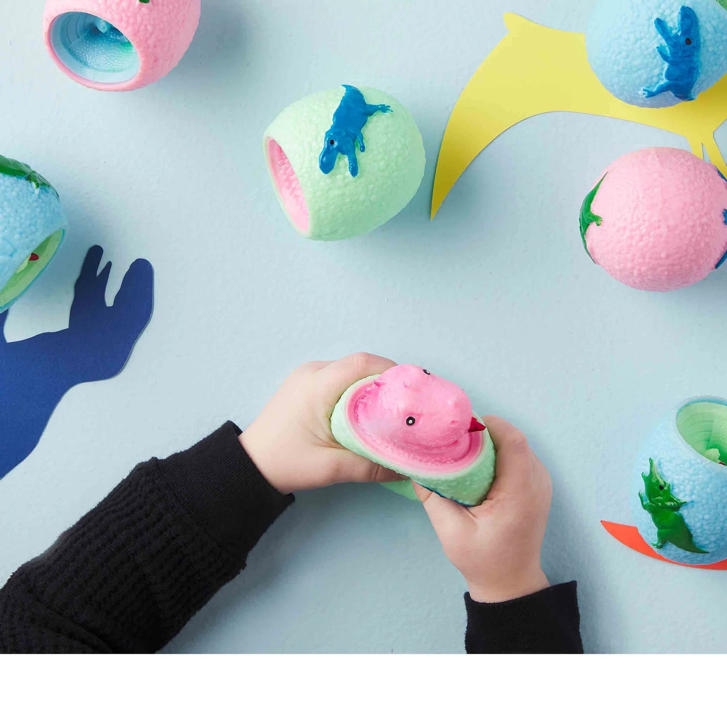 Blue and Green Dino Popper