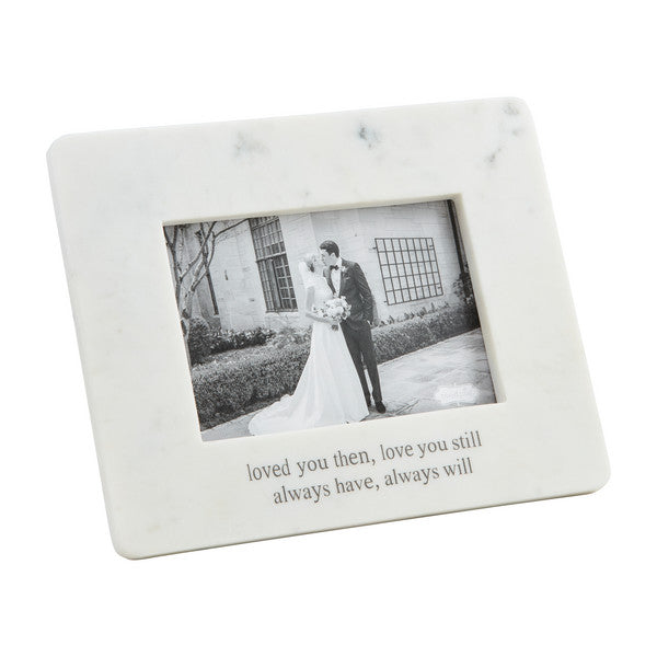Loved You Then Marble Frame