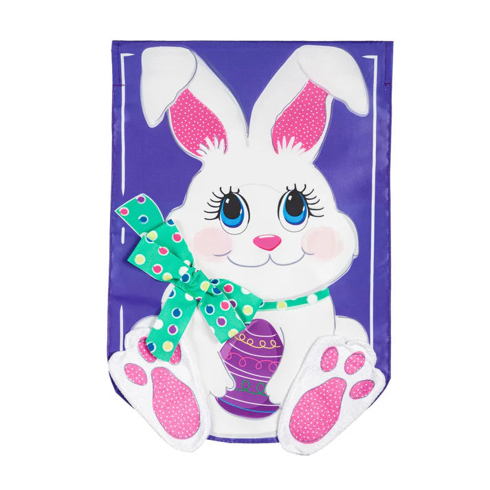 Easter Bunny Garden Flag
