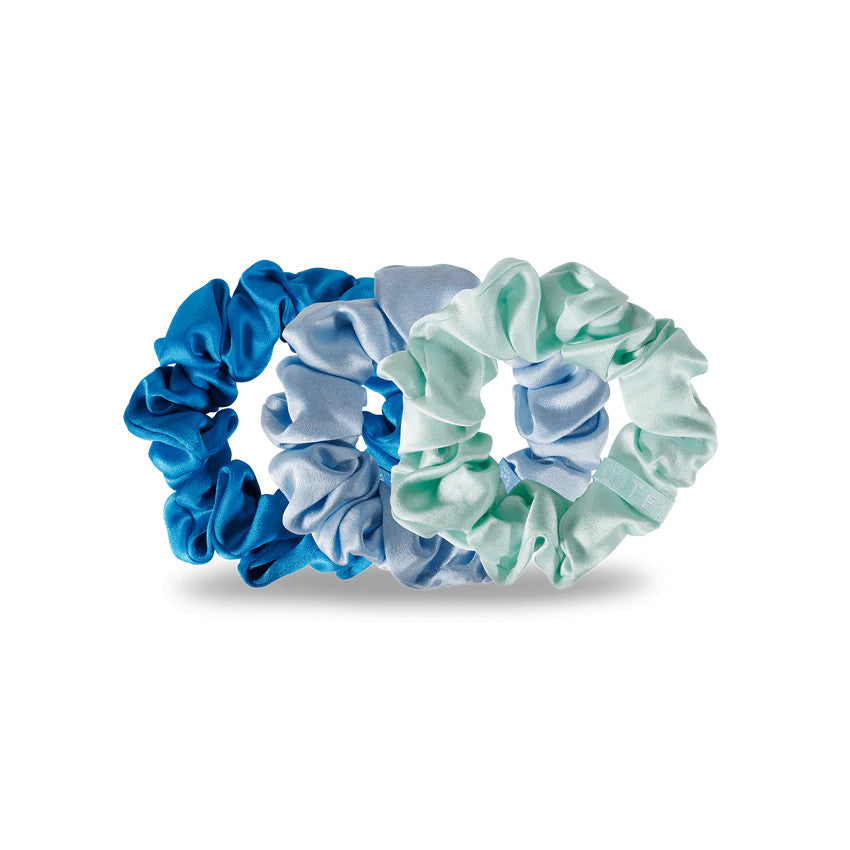 Blue My Mind Teleties Silk Scrunchies Large