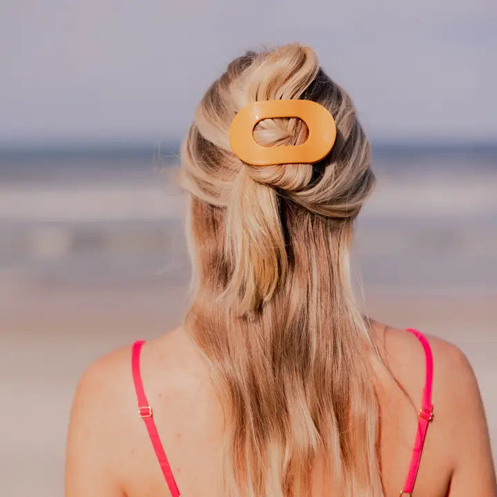 Mango For It! Flat Round Hair Clip Medium