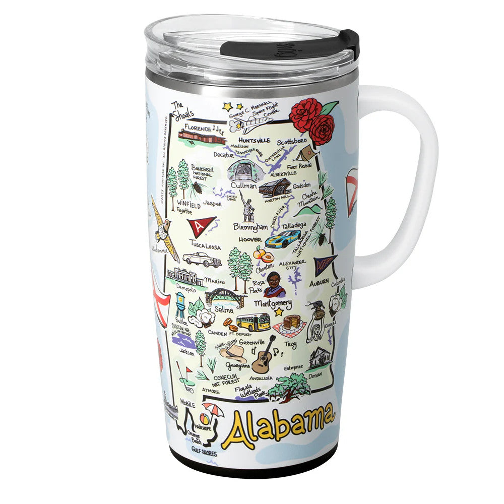 Alabama Travel Mug 22oz