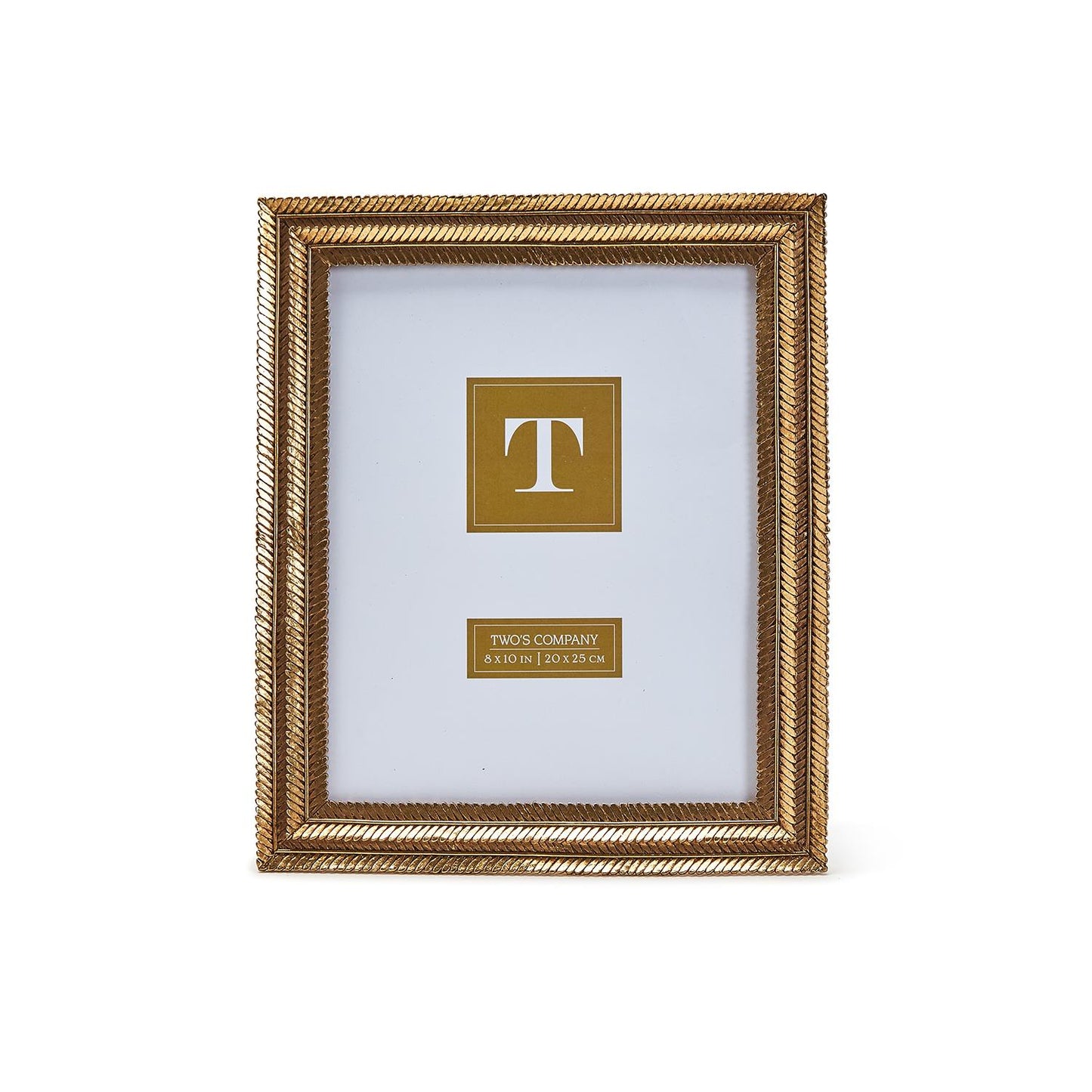 Gold Fern Picture Frame 8x10