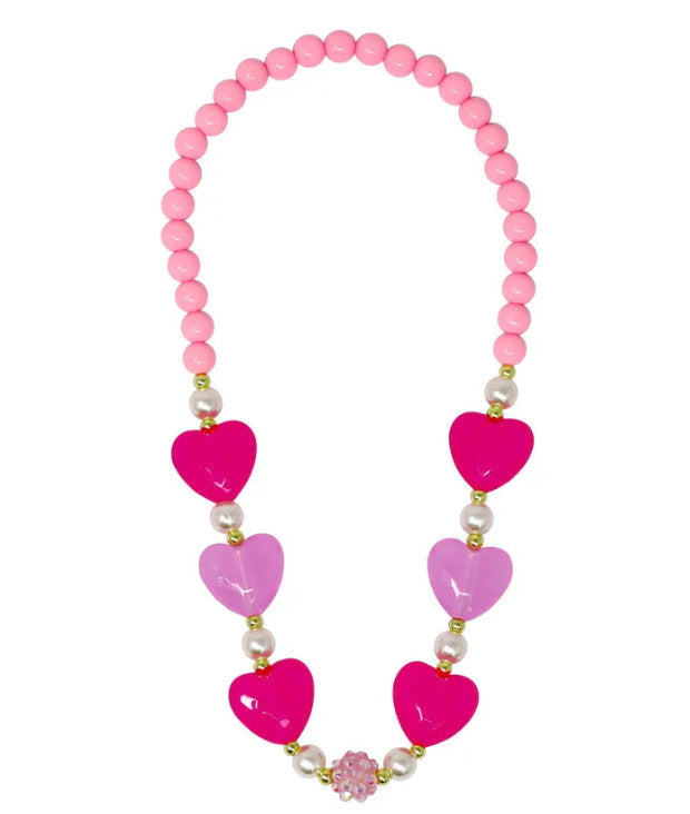 Ballet Heart and Pearl Necklace