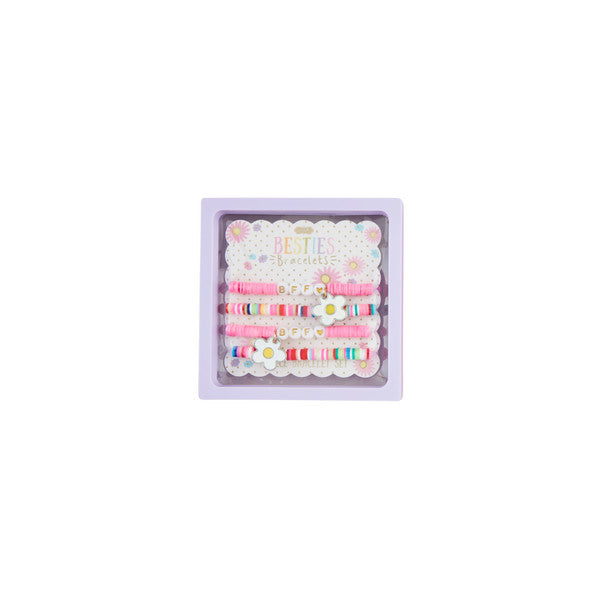 Flower BFF Beaded Bracelets