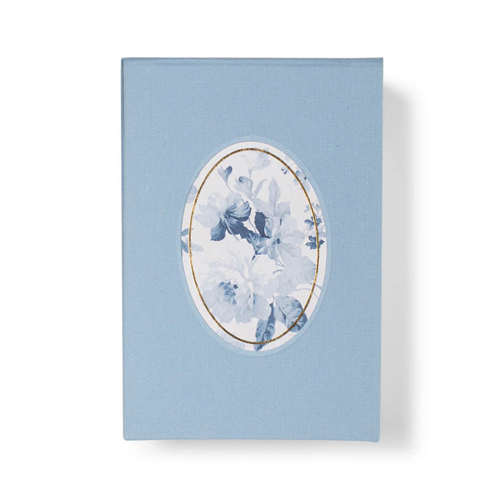 Fleur Blue Petite Notepad