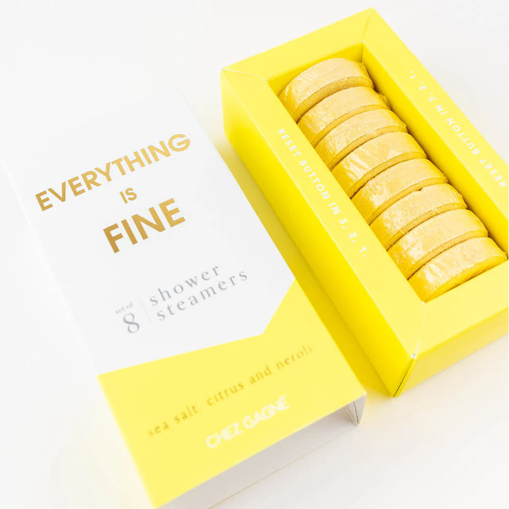 Everything is Fine Shower Steamers Set