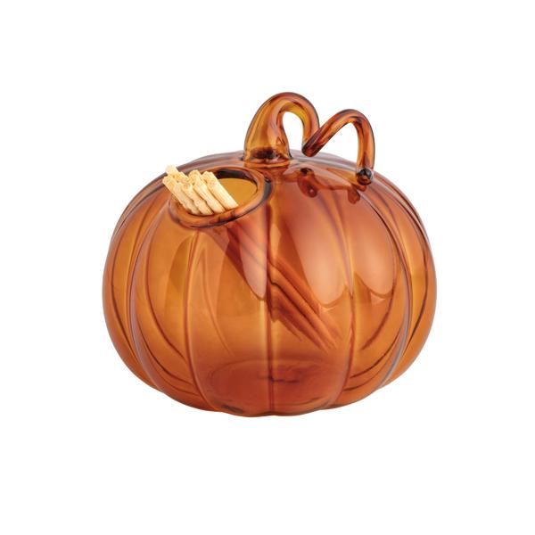 Pumpkin Toothpick Holder