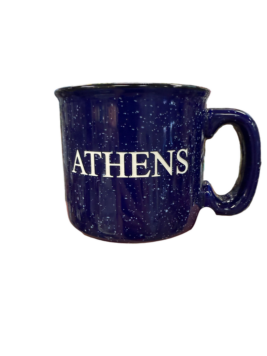 Cobalt Athens Camp Mug