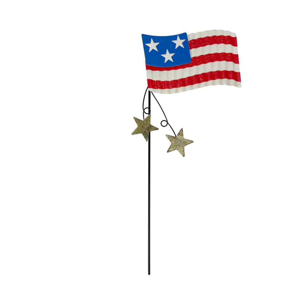 Americana Plant Stake, Flag