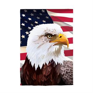 American Eagle Suede House Flag