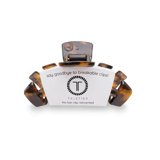 Tortoise Classic Hair Clip Small