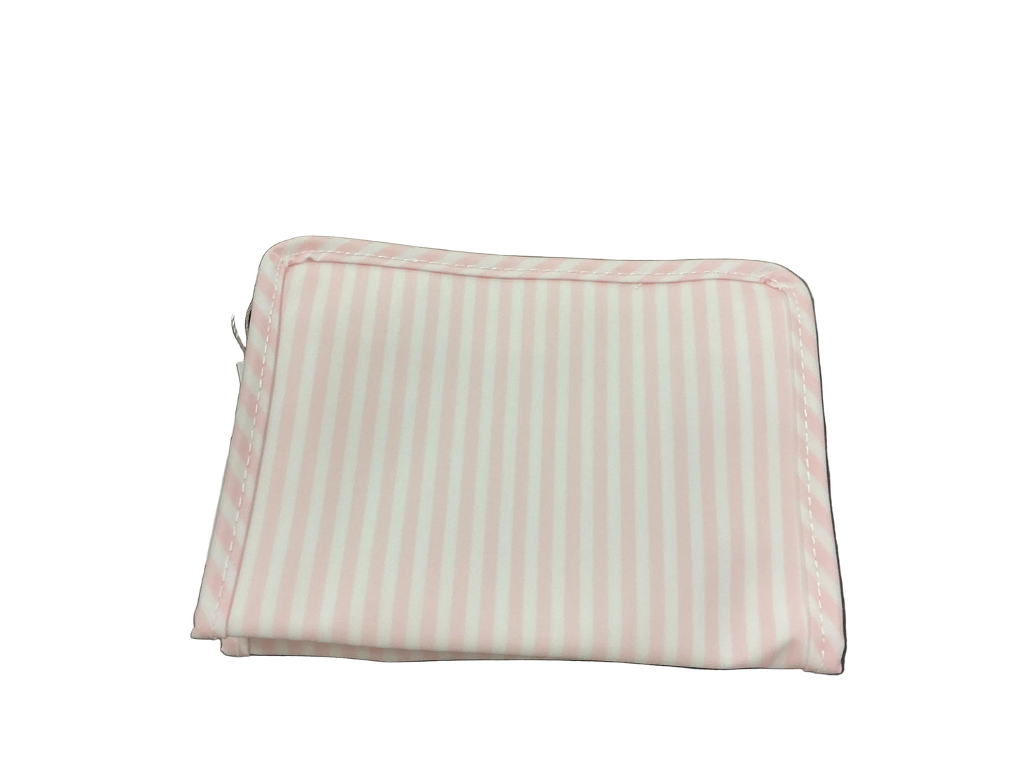 Roadie Small Zip Pouch, Pimlico Stripe Pink
