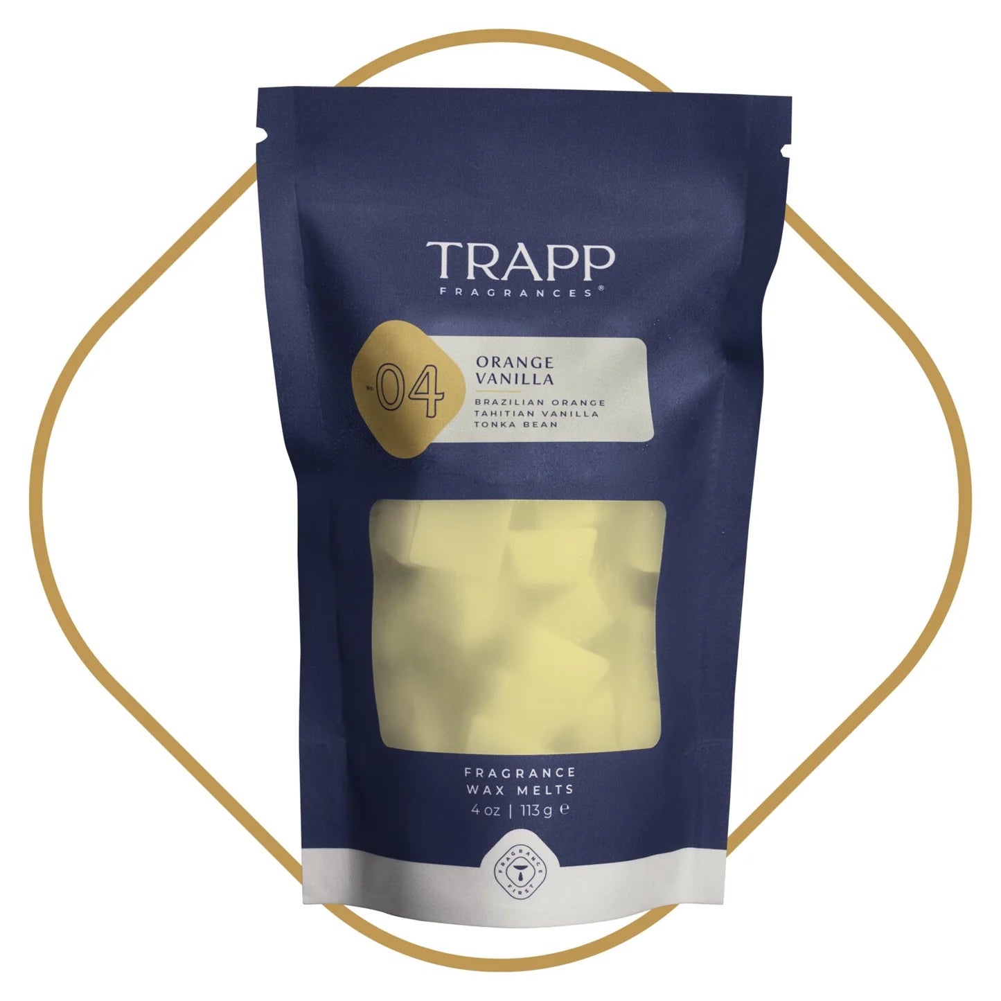 4oz Wax Melts, Orange Vanilla