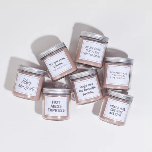 Snarky Sentiment Candle, Cool Old Ladies
