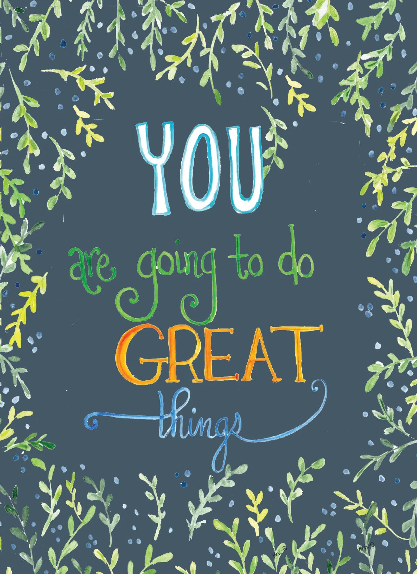 Card, Great Things