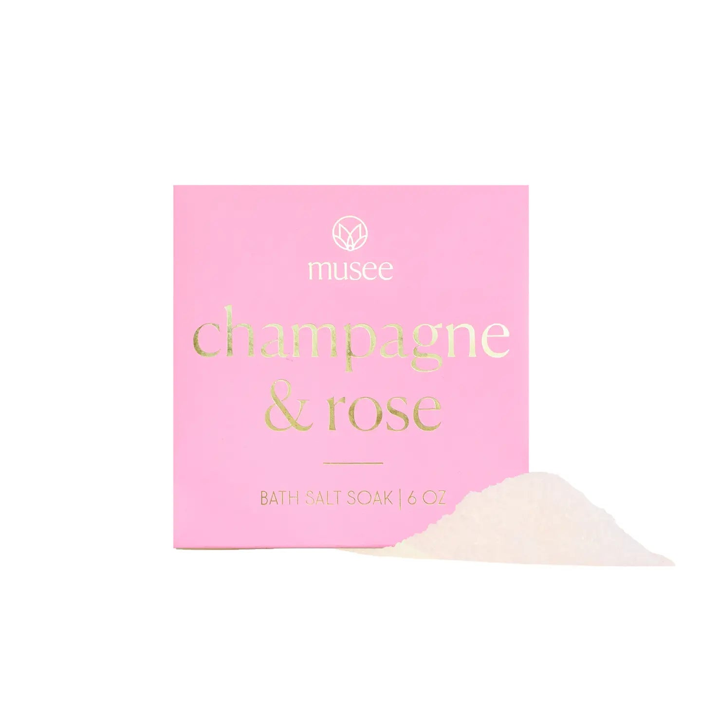 Mini Bath Salt Soak - Champagne & Rose