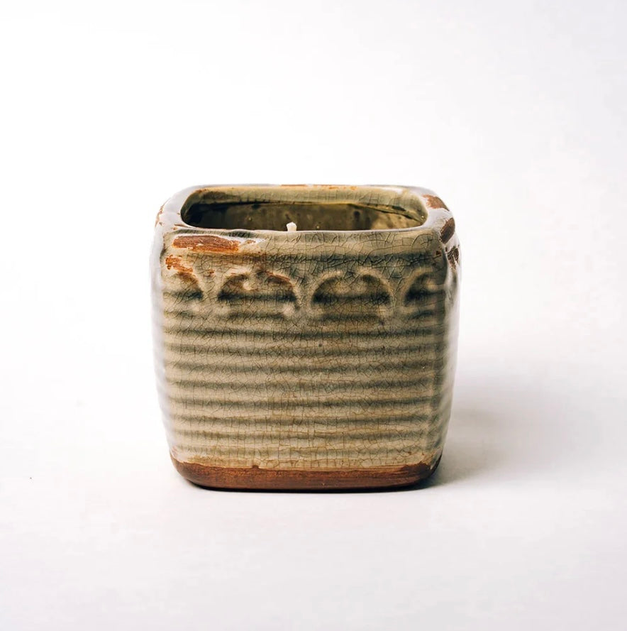 Sparkling Apple Cider, Vintage Square Pot