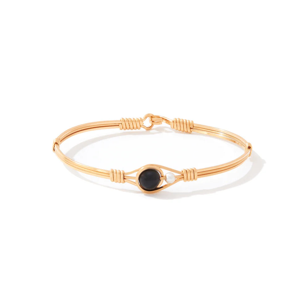 Always By My Side Bracelet - Black Onyx
